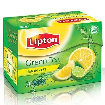 LIPTON GREEN TEA LEMON ZEST 20 U